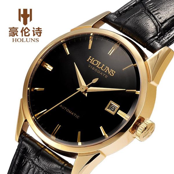 wristwatches fashion men's automatic machinery business all steel champion watch clock time gift, Slivery;brown
wristwatches fashion men's automatic machinery business all steel champion watch clock time gift, Slivery;brown