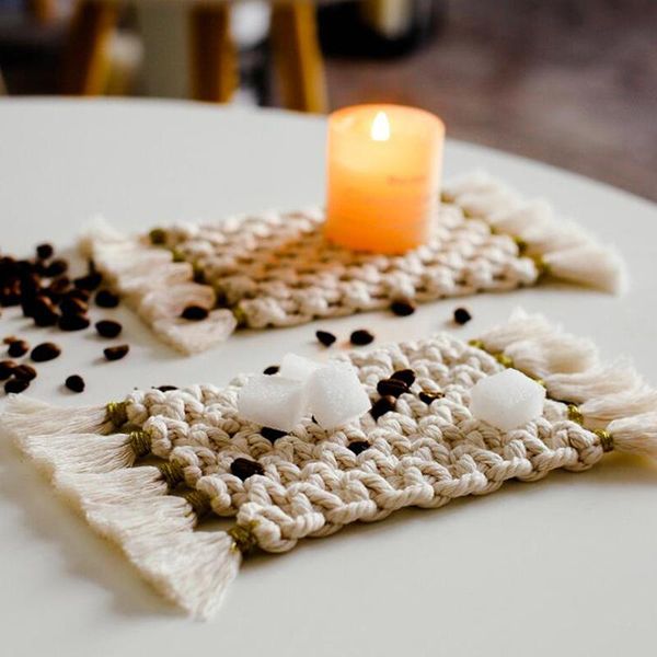 woven cotton heat resistant cup mug mat coffee tea drink posavasos placemat non-slip table decoration accessories mats & pads
woven cotton heat resistant cup mug mat coffee tea drink posavasos placemat non-slip table decoration accessories mats & pads