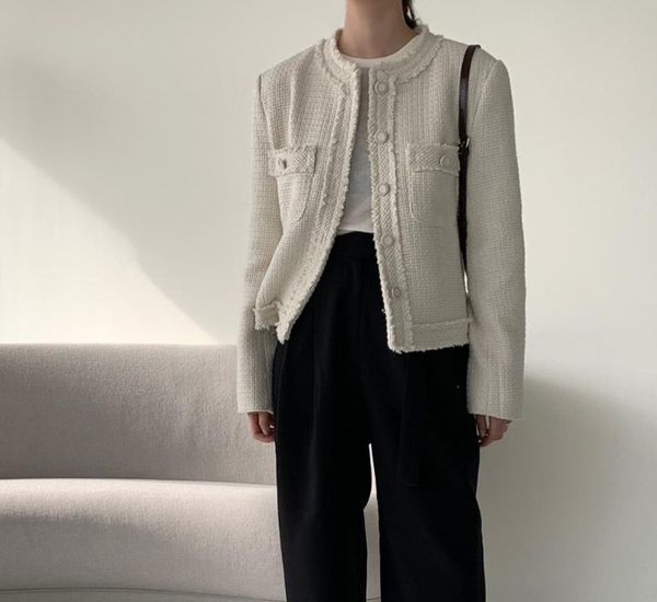 2021 spring fashion jackets all-match casual outdoor gentle fragrant wind broken frayed jacket big elegant style, Black;brown
2021 spring fashion jackets all-match casual outdoor gentle fragrant wind broken frayed jacket big elegant style, Black;brown