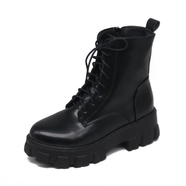 autumn winter boots punk booties chunky platform ankle for women shoes woman black leather lace up short plus size
autumn winter boots punk booties chunky platform ankle for women shoes woman black leather lace up short plus size