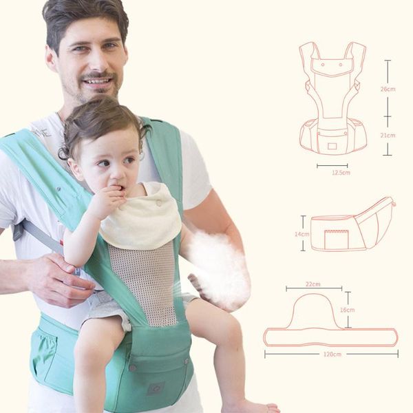 carriers, slings & backpacks multifunctional breathable baby carrier with hip seat lumbar for 0-36 months infants toddlers ergonomic backpac
carriers, slings & backpacks multifunctional breathable baby carrier with hip seat lumbar for 0-36 months infants toddlers ergonomic backpac