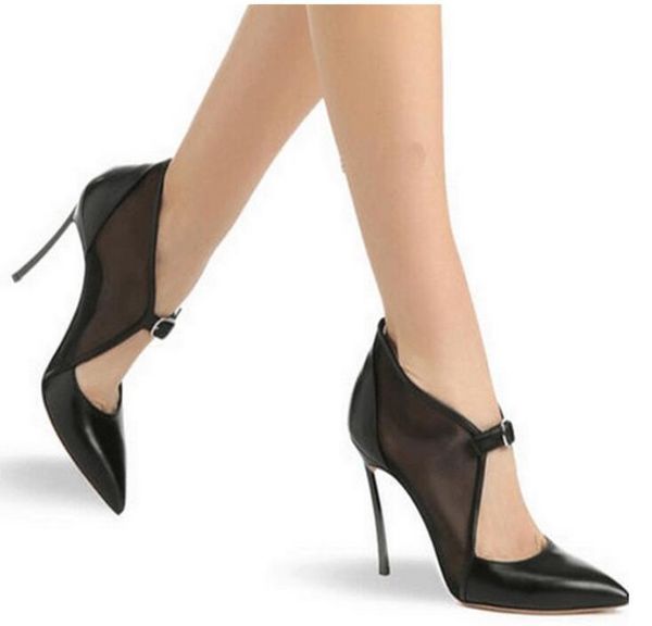 dress shoes fashion stiletto heels pointed toe transparent mesh women elegant nude/black office party pumps
dress shoes fashion stiletto heels pointed toe transparent mesh women elegant nude/black office party pumps