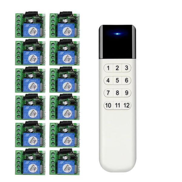 smart home control 433mhz dc12v 1ch wireless remote lighting switch transmitter & receiver article lamp 100m
smart home control 433mhz dc12v 1ch wireless remote lighting switch transmitter & receiver article lamp 100m