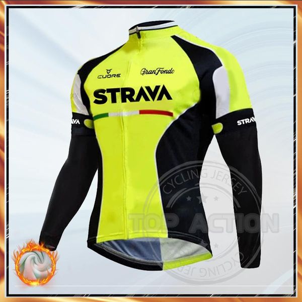racing jackets strava 2021 winter thermal fleece cycling clothes men's jersey outdoor riding bike mtb clothing bicycle wear, Black;red
racing jackets strava 2021 winter thermal fleece cycling clothes men's jersey outdoor riding bike mtb clothing bicycle wear, Black;red