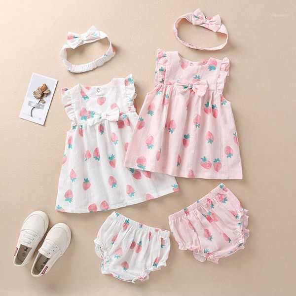 clothing sets strawberry fruit printed girl outfits summer toddler kids sweet set ruffle suspender skirt headband for girls, White
clothing sets strawberry fruit printed girl outfits summer toddler kids sweet set ruffle suspender skirt headband for girls, White