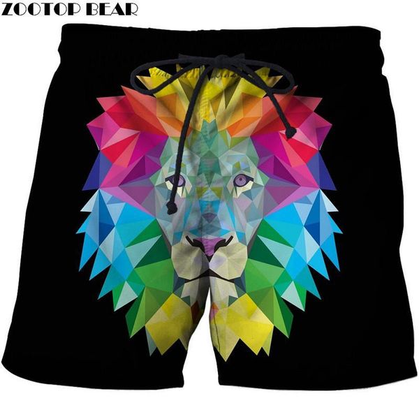 colorful lion 3d print summer surfing beach shorts masculino men travel quick vacation streetwear board anime men's, White;black
colorful lion 3d print summer surfing beach shorts masculino men travel quick vacation streetwear board anime men's, White;black