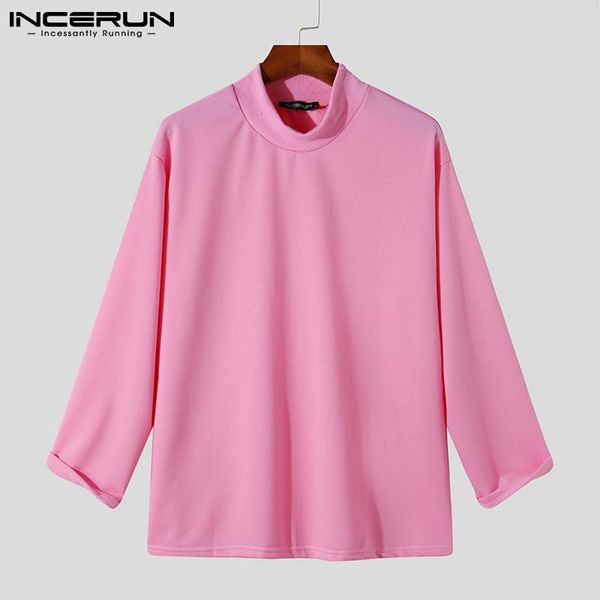 men's t-shirts men fashion casual solid comfortable tees streetwear t-shirt well fitting sweater long-sleeve pullovers s-5xl incerun 2, White;black
men's t-shirts men fashion casual solid comfortable tees streetwear t-shirt well fitting sweater long-sleeve pullovers s-5xl incerun 2, White;black