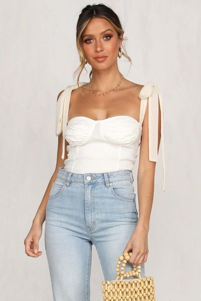 women's tanks & camis close fitting vest solid color sleeveless bow tie t-shirt suspender tight slim, White
women's tanks & camis close fitting vest solid color sleeveless bow tie t-shirt suspender tight slim, White