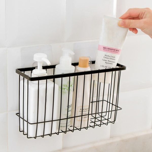 bathroom storage & organization wall mounted holder rack accessories drain iron art shelf home kitchen basket large capacity organizer
bathroom storage & organization wall mounted holder rack accessories drain iron art shelf home kitchen basket large capacity organizer