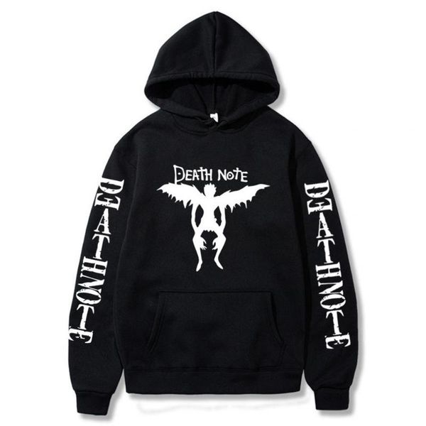 men's hoodies & sweatshirts anime death note men women harajuku long sleeve pullovers loose streetwear for boy girls clothes, Black
men's hoodies & sweatshirts anime death note men women harajuku long sleeve pullovers loose streetwear for boy girls clothes, Black
