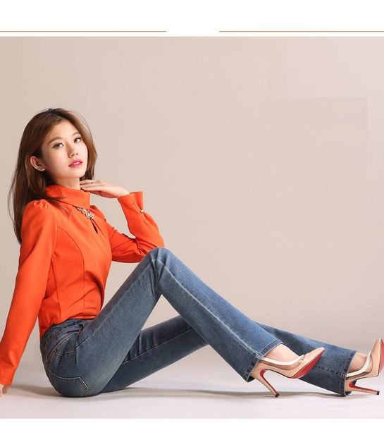 women's jeans korean version style,,women fashion pants,wild jeans,trousers casual ,slim fit, micro-flare pants, micro-elasticity, Blue
women's jeans korean version style,,women fashion pants,wild jeans,trousers casual ,slim fit, micro-flare pants, micro-elasticity, Blue