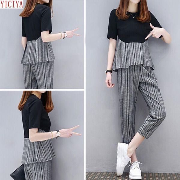 plus size tracksuit for women 2 piece set outfits striped and pants suits co ord 2021 summer clothes black sportswear two dress, White
plus size tracksuit for women 2 piece set outfits striped and pants suits co ord 2021 summer clothes black sportswear two dress, White