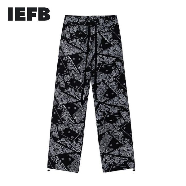 sweatwear fashion drawstring elastic waist pants for men thickened fleece cashew print two sides wear wide leg 9y4993 men's, Black
sweatwear fashion drawstring elastic waist pants for men thickened fleece cashew print two sides wear wide leg 9y4993 men's, Black