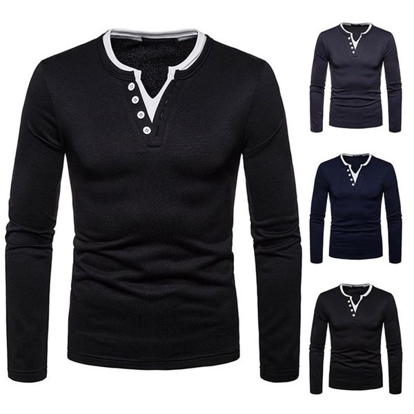 men's casual shirts men spring autumn shirt male clothing solid color v neck long sleeve button pocket poliester 100%, White;black
men's casual shirts men spring autumn shirt male clothing solid color v neck long sleeve button pocket poliester 100%, White;black