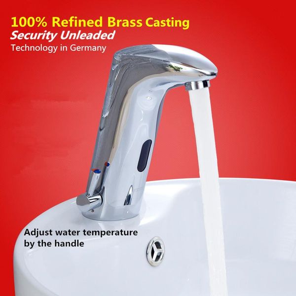 bathroom sink faucets home decoration automatic sensor touchless basin faucet cold water controlled by the handle swivel of tap
bathroom sink faucets home decoration automatic sensor touchless basin faucet cold water controlled by the handle swivel of tap