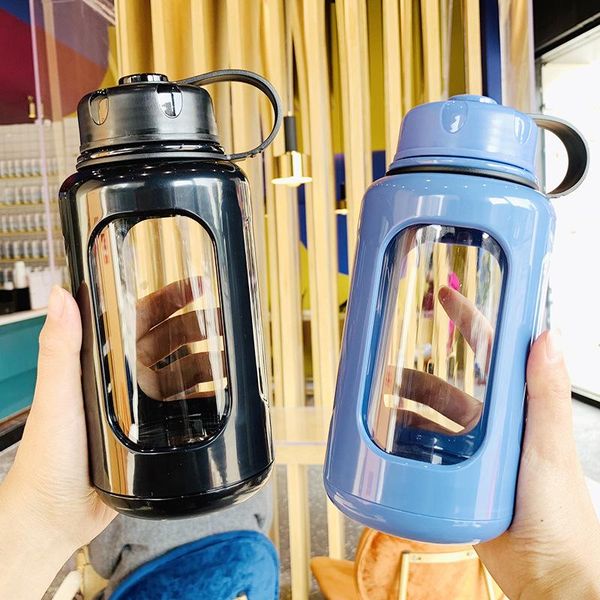 water bottles 680ml/880ml selling sport style glass bottle with protective case outdoor bike tourism high quality
water bottles 680ml/880ml selling sport style glass bottle with protective case outdoor bike tourism high quality