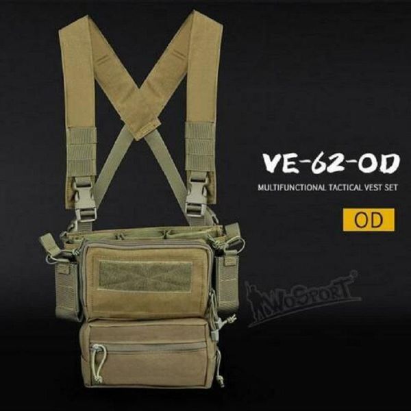 hunting tactical vest modular chest rig set drop pouch 3pcs mag insert 500d back support, Black;blue
hunting tactical vest modular chest rig set drop pouch 3pcs mag insert 500d back support, Black;blue