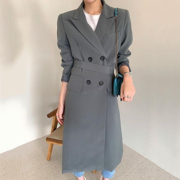 women's trench coats korean chic windbreaker coat autumn french elegant lapel double row buckle lace up waist over knee medium length s, Tan;black
women's trench coats korean chic windbreaker coat autumn french elegant lapel double row buckle lace up waist over knee medium length s, Tan;black