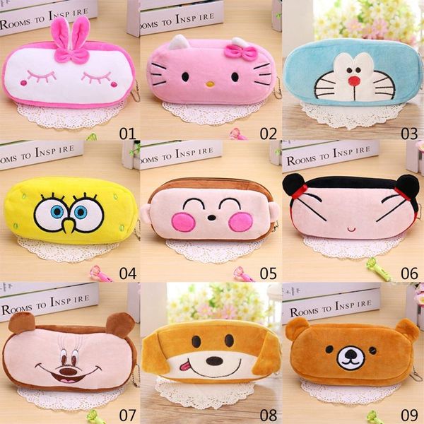 pencil bags plush animal case cartoon panda bear fruit pen bag box for kids gift cosmetic stationery pouch school supplies
pencil bags plush animal case cartoon panda bear fruit pen bag box for kids gift cosmetic stationery pouch school supplies