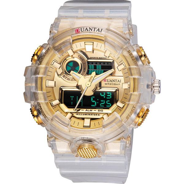 wristwatches brand men sports watches multifunction dual display fashion digital waterproof relogio feminino, Slivery;brown
wristwatches brand men sports watches multifunction dual display fashion digital waterproof relogio feminino, Slivery;brown