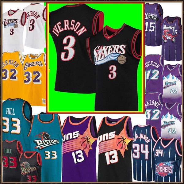 retro mesh allen 3 iverson abdul 34 olajuwon jersey steve 13 nash grant 33 hill john 12 stockton karl 32 malone basketball jerseys 999, Black;red
retro mesh allen 3 iverson abdul 34 olajuwon jersey steve 13 nash grant 33 hill john 12 stockton karl 32 malone basketball jerseys 999, Black;red