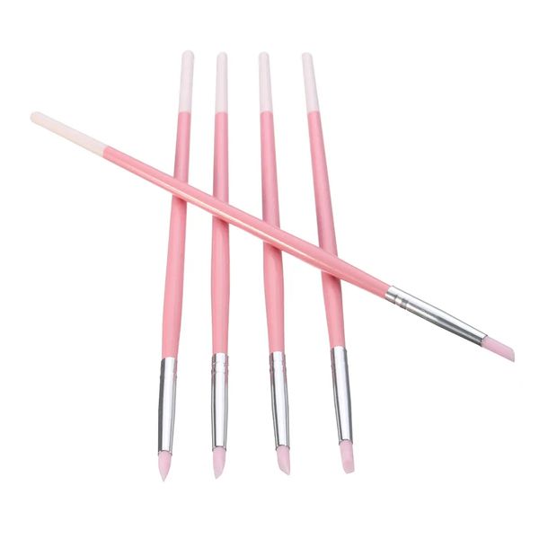 5pcs silica gel nail dotting carving pen engraving hollow tools manicure set, Silver
5pcs silica gel nail dotting carving pen engraving hollow tools manicure set, Silver
