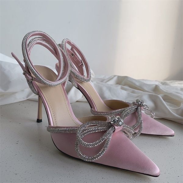 baotou sandals summer fairy wind pointed pink high-heeled bow tie thin heel winding bandage 220309, Black
baotou sandals summer fairy wind pointed pink high-heeled bow tie thin heel winding bandage 220309, Black