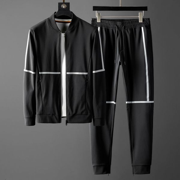 tracksuit shirt autumn winter sets (sweatshirt+pants) luxury stand collar sweatshirt elastic waist mens pants plus size 5xl, Gray
tracksuit shirt autumn winter sets (sweatshirt+pants) luxury stand collar sweatshirt elastic waist mens pants plus size 5xl, Gray