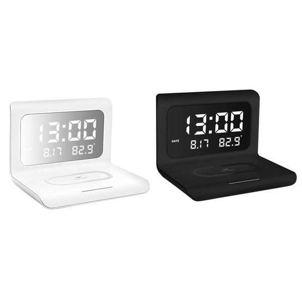other clocks & accessories thin alarm clock with wireless charging date temperature snooze led digital foldable night light for home bedroom
other clocks & accessories thin alarm clock with wireless charging date temperature snooze led digital foldable night light for home bedroom