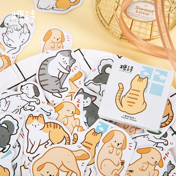 45 pcs/pack cute dog cat animal sticker decoration diy scrapbooking sticker stationery kawaii diary label sticker
45 pcs/pack cute dog cat animal sticker decoration diy scrapbooking sticker stationery kawaii diary label sticker