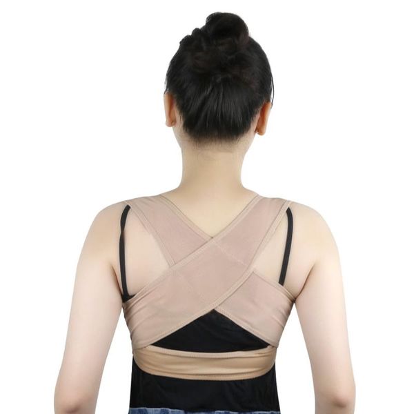 back support women's adjustable strap bra hunchback posture corrector shoulder vest belt pink brace, Black;blue
back support women's adjustable strap bra hunchback posture corrector shoulder vest belt pink brace, Black;blue