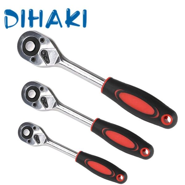 1/4" 24 teeth ratchet wrench with non-slip grip for factories production lines repairing shop personal car modification hand tools
1/4" 24 teeth ratchet wrench with non-slip grip for factories production lines repairing shop personal car modification hand tools