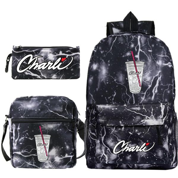 backpack bookbag charli damelio cute women 3pieces/sets shoulder bags kids small tote pencil case school for teenage girls
backpack bookbag charli damelio cute women 3pieces/sets shoulder bags kids small tote pencil case school for teenage girls