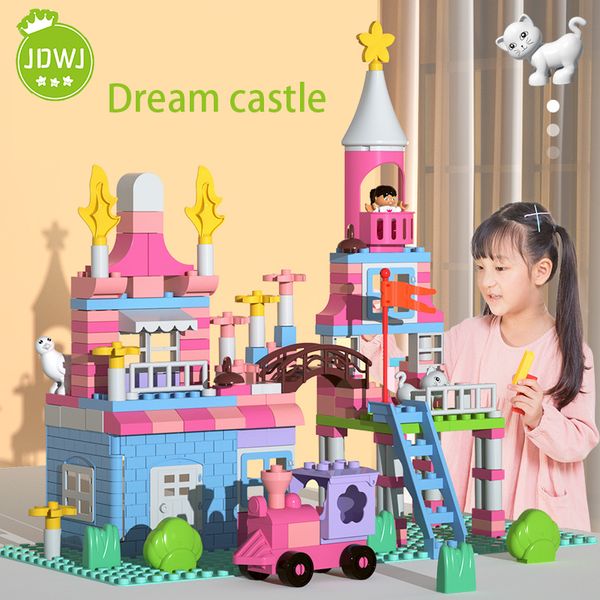 174pcs girls sets princess castle building blocks compatible all brands bricks friends diy bricks toys for kids christmas gifts
174pcs girls sets princess castle building blocks compatible all brands bricks friends diy bricks toys for kids christmas gifts