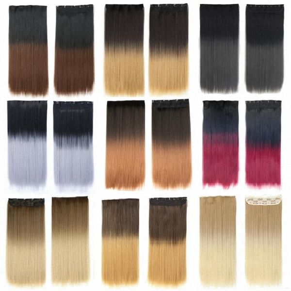 synthetic wigs clip in hair on extentions heat resistant silky straight 5 clips one piece 22 inch ombre 21 colors 120g, Black
synthetic wigs clip in hair on extentions heat resistant silky straight 5 clips one piece 22 inch ombre 21 colors 120g, Black