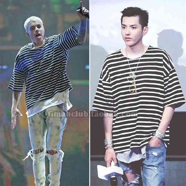 Fear of God fog beaber Wu Yifan knitted cotton loose stripe Short Sleeve Tee Shirt RC67, Coarse rice stripe
Fear of God fog beaber Wu Yifan knitted cotton loose stripe Short Sleeve Tee Shirt RC67, Coarse rice stripe