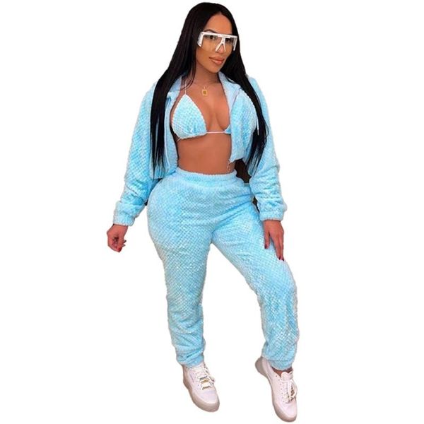 women's two piece pants 3 set women three pieces sets autumn winter clothes home suit clothing coat and outfits 2021, White
women's two piece pants 3 set women three pieces sets autumn winter clothes home suit clothing coat and outfits 2021, White