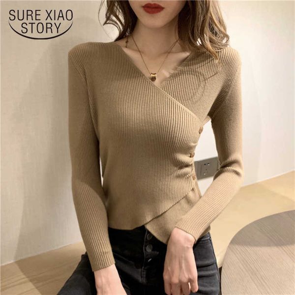 spring women cross v-neck sweaters girls knitted knitwear side button sweater full sleeve pullovers female crop chic 210527, White;black
spring women cross v-neck sweaters girls knitted knitwear side button sweater full sleeve pullovers female crop chic 210527, White;black