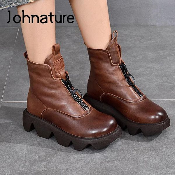 boots johnature women shoes platform 2021 warm winter plush genuine leather zip round toe handmade ankle casual ladies, Black
boots johnature women shoes platform 2021 warm winter plush genuine leather zip round toe handmade ankle casual ladies, Black