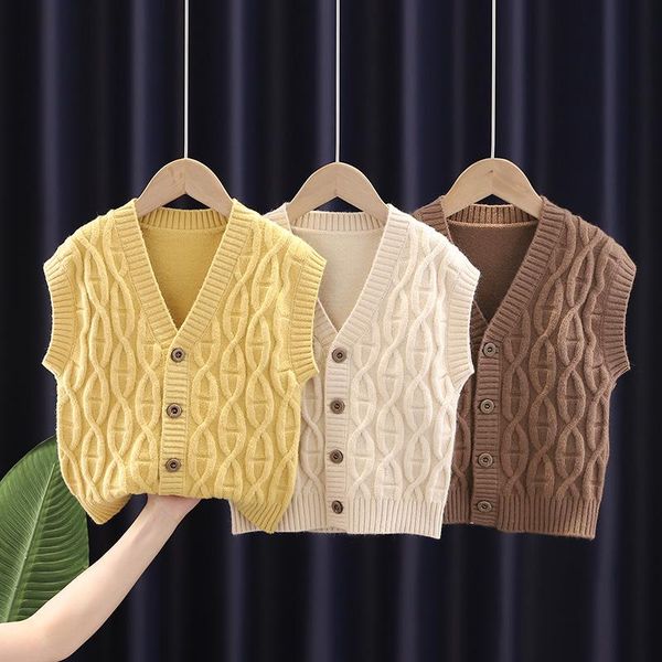 pullover baby toddler school boy girl vest children waistcoat korean sleeveless knitted sweater cardigan kids for boys girls, Blue
pullover baby toddler school boy girl vest children waistcoat korean sleeveless knitted sweater cardigan kids for boys girls, Blue