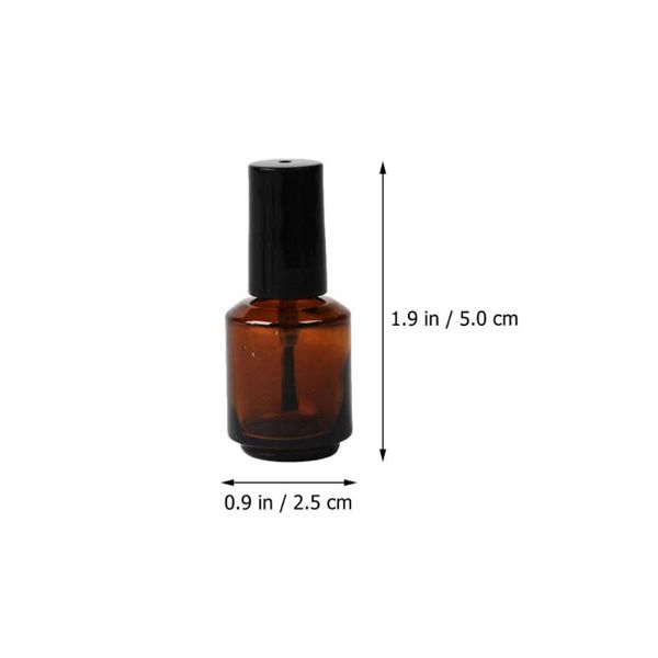 storage bottles & jars 15pcs 15ml glass nail polish empty cosmetic containers with brush cap
storage bottles & jars 15pcs 15ml glass nail polish empty cosmetic containers with brush cap