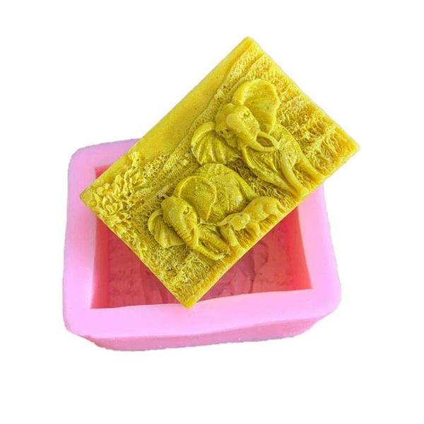 craft tools 3d square shape soap mold elephant pattern silicone handmade diy fondant cake decorating
craft tools 3d square shape soap mold elephant pattern silicone handmade diy fondant cake decorating