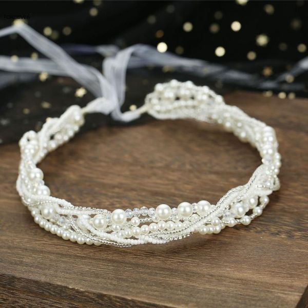 hair clips & barrettes handmade bridal headpieces wedding headband with ribbon pearl woven accessories for party sl, Golden;silver
hair clips & barrettes handmade bridal headpieces wedding headband with ribbon pearl woven accessories for party sl, Golden;silver