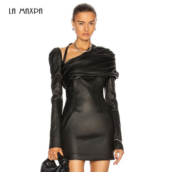 summer and autumn women's long-sleeved pu leather black bodycon mini dress celebrity party fashion vestido casual dresses, Black;gray
summer and autumn women's long-sleeved pu leather black bodycon mini dress celebrity party fashion vestido casual dresses, Black;gray