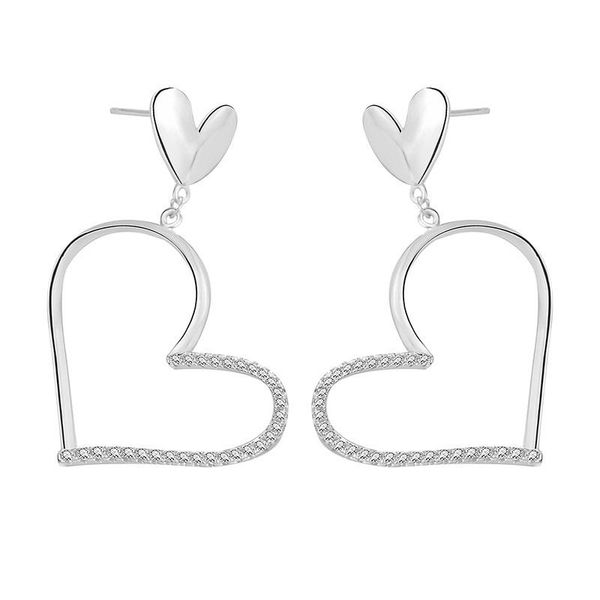 other fashion sterling silver love earrings female original heart shaped hollow light stud girl gift el31, Golden;silver
other fashion sterling silver love earrings female original heart shaped hollow light stud girl gift el31, Golden;silver