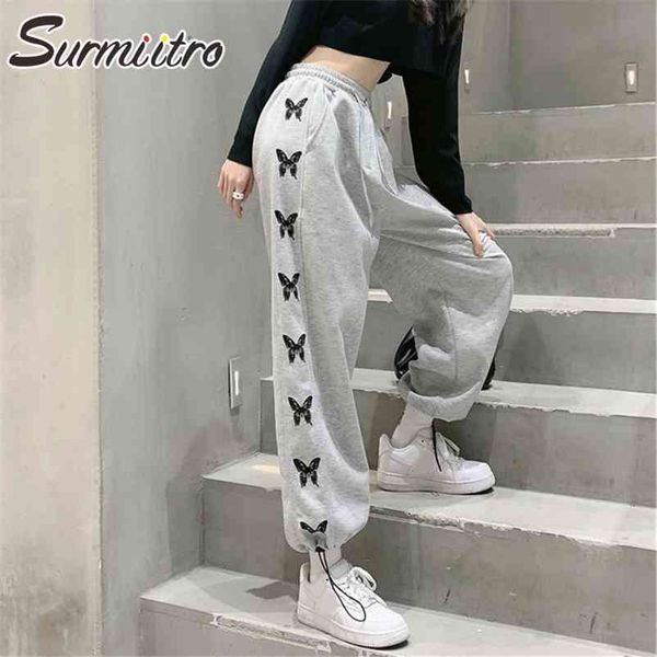 plus size s-5xl women sweatpants spring autumn korean butterfly high waist sports harem long pants trousers 210421, Blue
plus size s-5xl women sweatpants spring autumn korean butterfly high waist sports harem long pants trousers 210421, Blue