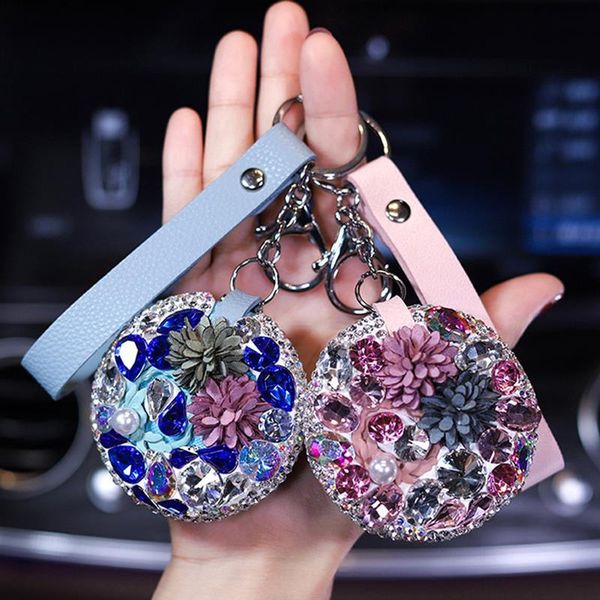 keychains 1pcs creative key chain decorative crystal mirror handbag bag pendant ring jewelry keychain for women, Silver
keychains 1pcs creative key chain decorative crystal mirror handbag bag pendant ring jewelry keychain for women, Silver