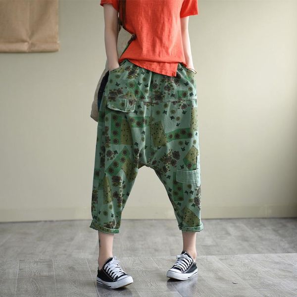 fairynatural vintage women elastic waist denim cross pants spliced pocket streetwear printing jeans 2021 autumn summer women's, Blue
fairynatural vintage women elastic waist denim cross pants spliced pocket streetwear printing jeans 2021 autumn summer women's, Blue