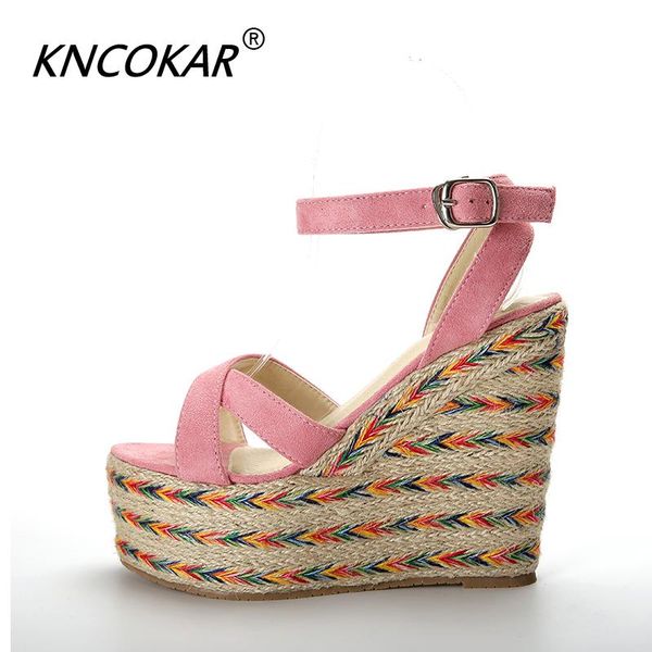 the straw rope wedge sandals peep-toe waterproof high platform shoes with thick bottom dress, Black
the straw rope wedge sandals peep-toe waterproof high platform shoes with thick bottom dress, Black