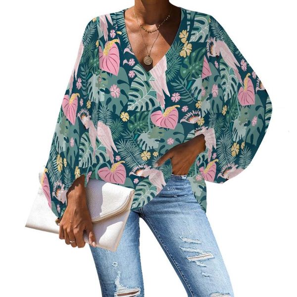 Women's Blouses & Shirts Spring Summer 2021 Polynesian Tribal Feather Tattoo Print Woman Tops Fashionable Blouse Shirt Design Vintage Long S, White
Women's Blouses & Shirts Spring Summer 2021 Polynesian Tribal Feather Tattoo Print Woman Tops Fashionable Blouse Shirt Design Vintage Long S, White